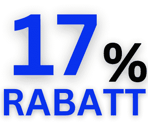 BIS ZU 17% RABATT